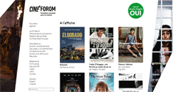 Desktop Screenshot of cineforom.ch